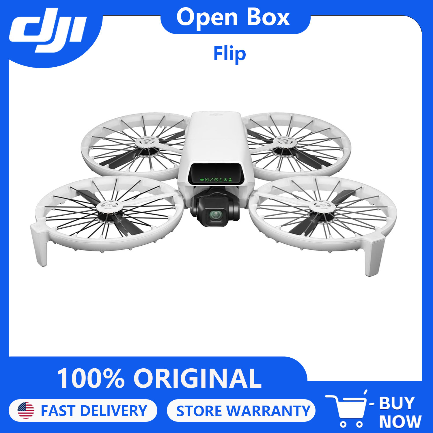 Drone Ndvi - 오픈 박스-DJI 플립 (RC-N3), 성인용 4K