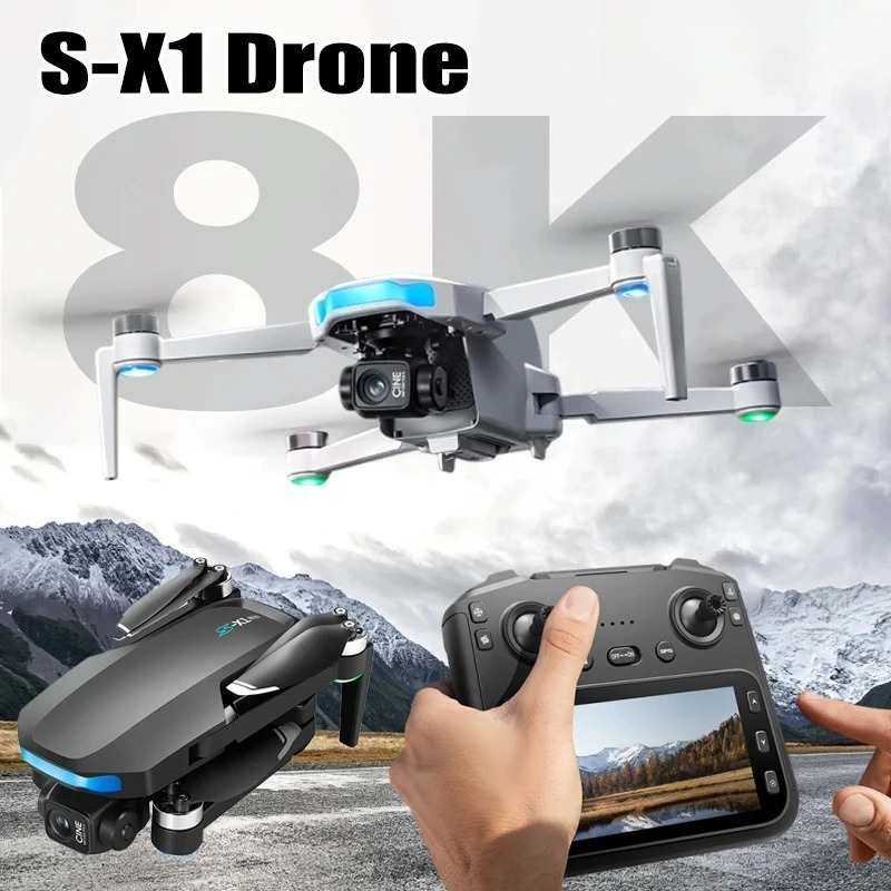 Drone Thermal Imaging - 정품 S-X1 드론, 8K HD, 전문가용,