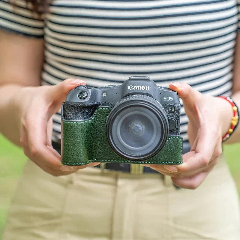 Canon Camera Eos R8 - 캐논 R8/RP 카메라용 수제 천연 가죽