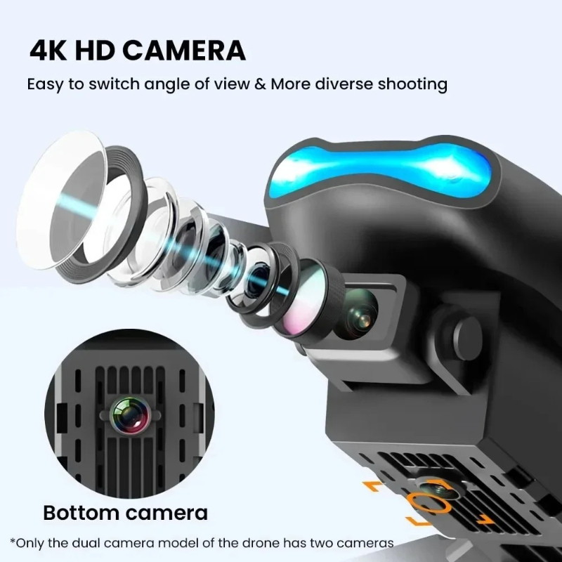 Drone Surveying - E99Pro HD 4K 듀얼 WiFi FPV
