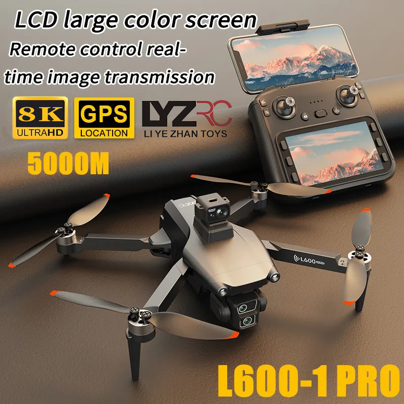 새로운 L600-1 GPS 드론 전문가용 8K 카메라  - Drone Thermal Imaging 리뷰 및 가격