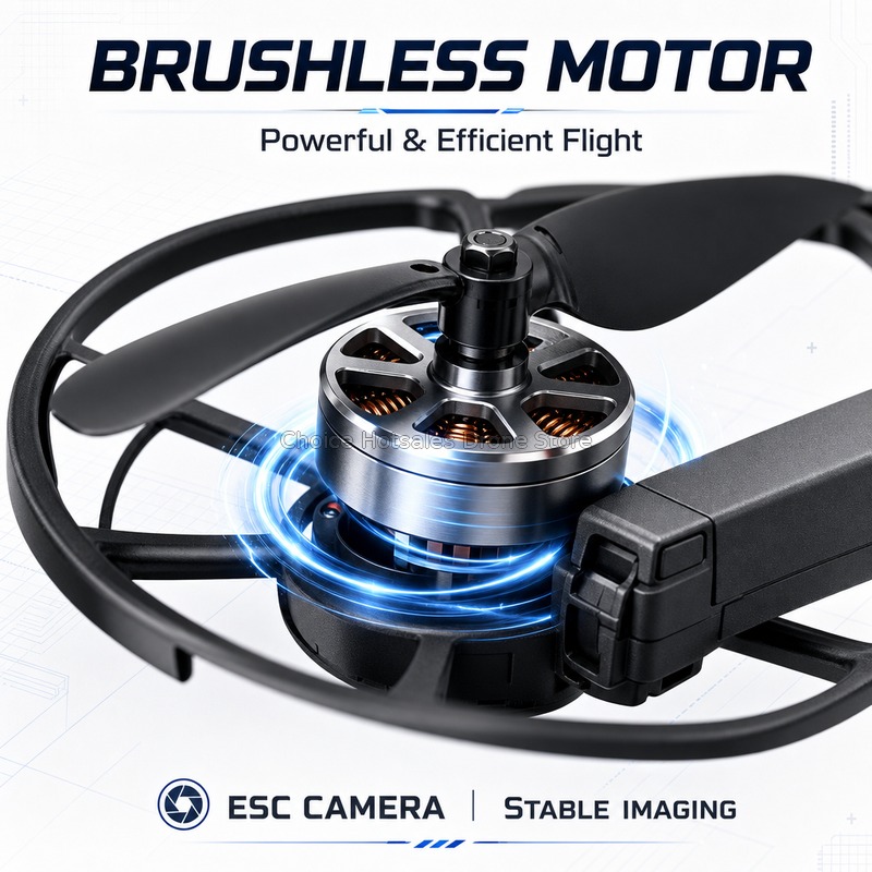 VR 대형 드론 4K HD 광각 카메라 WiFi FPV - Drone Ndvi 리뷰 및 가격